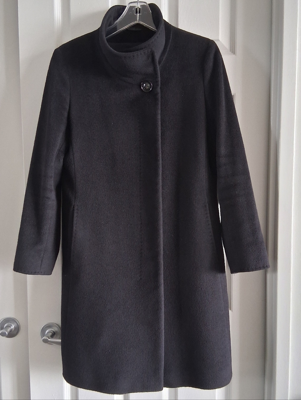 Cinzia Rocca Wool Alpaca Coat Size US 10 MEDIUM Made In Italy VGUC
